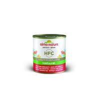Almo Nature HFC Natural Pollo e Gamberetti Umido Gatto 100% Naturale - Pacco da 12 X