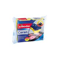 Vileda Ceran Spugna per Piani ad Induzione e Vetroceramica, 2 Pezzi, Altro, Multicolore