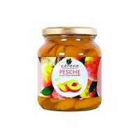 Pesca in succo d'uva concentrato