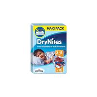 Huggies DryNites Mutandine Assorbenti per la Notte, 3-5 Anni (16-23 kg), 2 Pacchi da