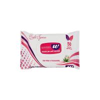 50 SALVIETTE UMIDIFICATE CARTA IGIENICA CON ALOE E CAMOMILLA U! Confronta & Risparmia