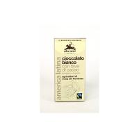 Cioccolato bianco con fave di cacao e zucchero di canna Alce Nero