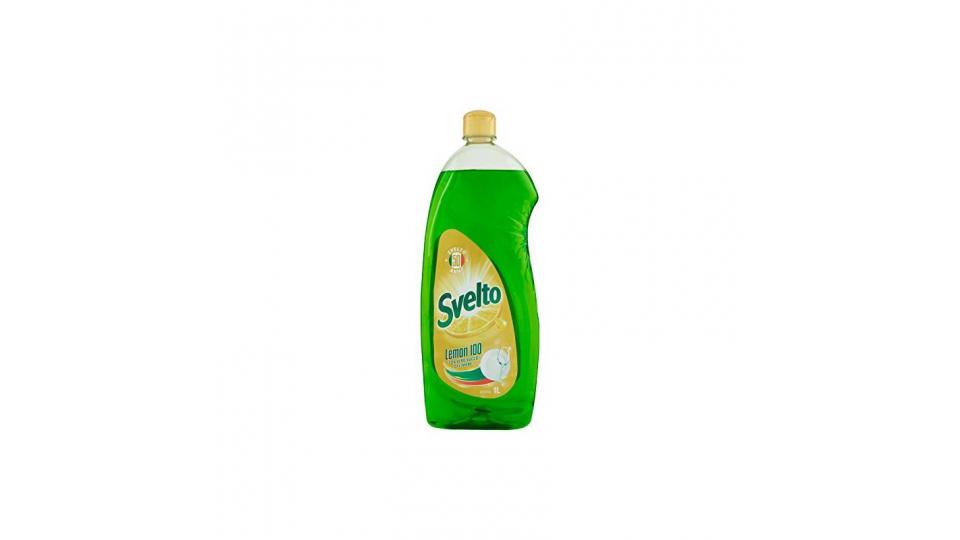 Svelto Detersivo per Stoviglie, Sgrassa Facilmente, con Vero Succo di Limone