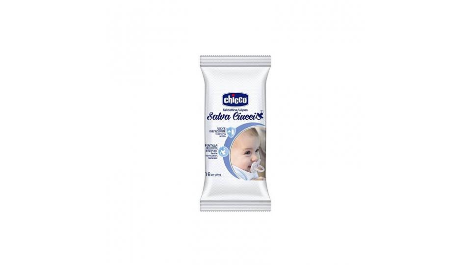 Chicco 00007921000000 Salviettine Igienizzanti, 16 Pezzi, Bianco