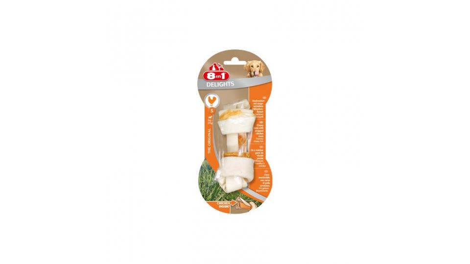 8in1 Snack Masticabile con Carne di Pollo Avvolta In Pelle di Bufalo