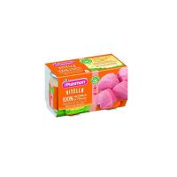 Plasmon Omogeneizzato di Carne di Vitello - 12 vasetti da 80 gr - Totale: