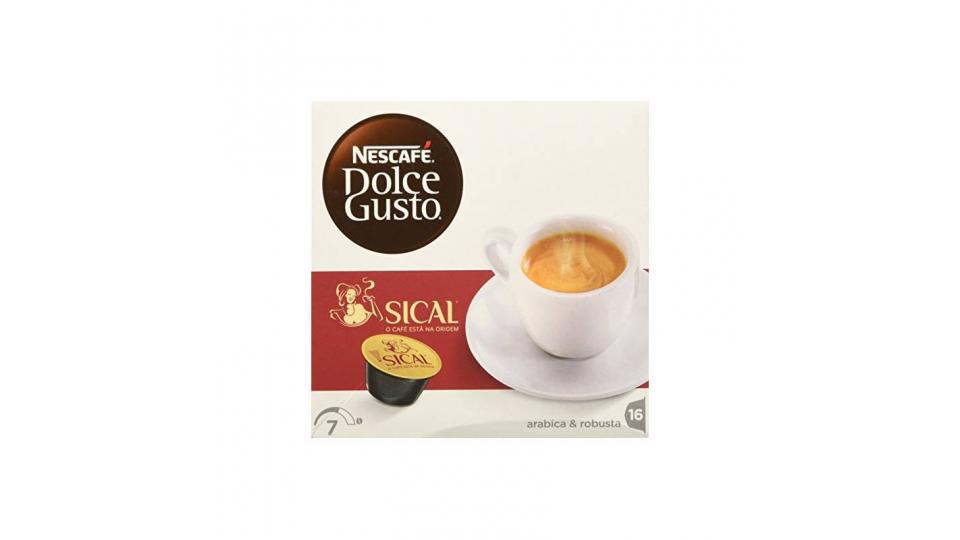 NESCAFÉ DOLCE GUSTO SICAL Caffè espresso 3 confezioni da 16 capsule (48 capsule)