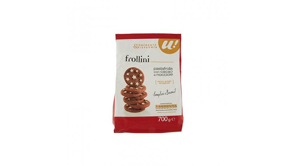 FROLLINI PASTAFROLLA CON CACAO E NOCCIOLE U! Confronta & Risparmia
