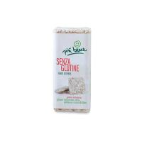 Gallette quadrate saraceno riso quinoa con semi di lino senza glutine Più Bene