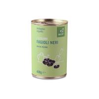 Conserva di fagioli neri al naturale Ecor