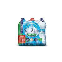 Sant'Anna Acqua 1,0 Litri, Naturale [confezione da 6]