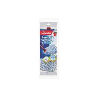 Vileda SuperMocio Micro+Cotton Ricambio in Cotone e Microfibra