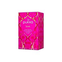 Tisana rincuorante camomilla e fiori di rosa â€œLoveâ€ Pukka