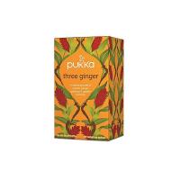 Tisana ai tre tipi di zenzero “Three Ginger” Pukka