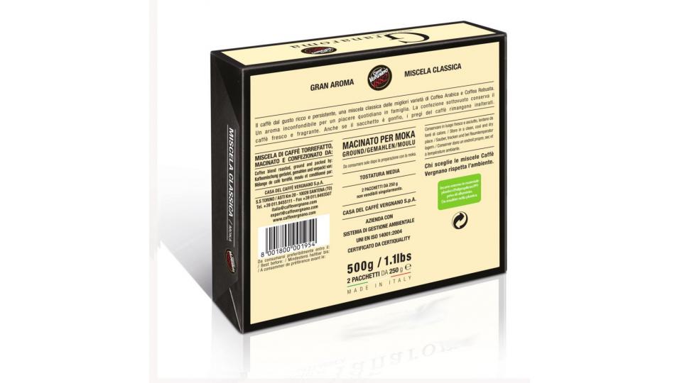 Caffè Vergnano 1882 Gran Aroma