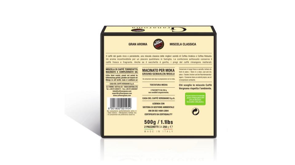 Caffè Vergnano 1882 Gran Aroma
