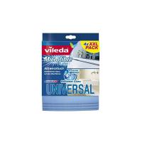 Vileda universale multiuso panno in microfibra, 4er Packung
