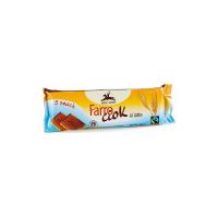 Biscotti FarroCiok ricoperti di cioccolato al latte Alce Nero