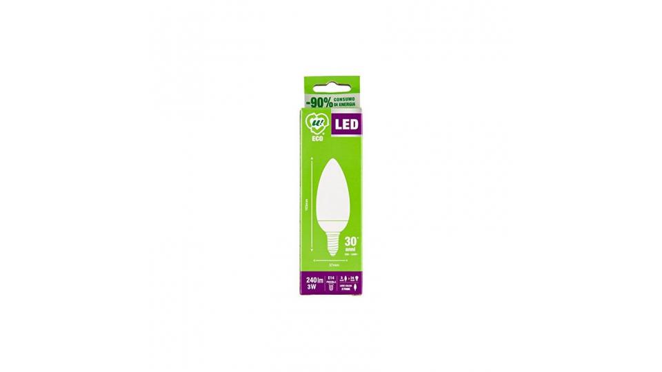LAMPADA LED OLIVA 3W E14 ECO U!