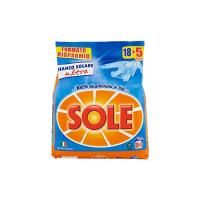 Sole - Bianco Solare, Detersivo con Bicarbonato , 1.17 kg