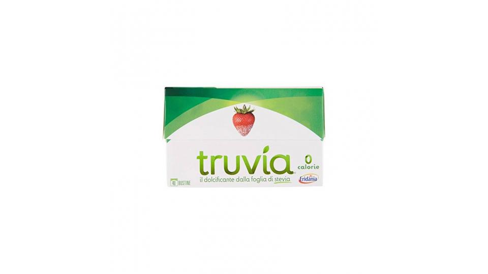 Truvia - Dolcificante, Dalla Foglia di Stevia, Pacco da  40X1.5 g, totale: