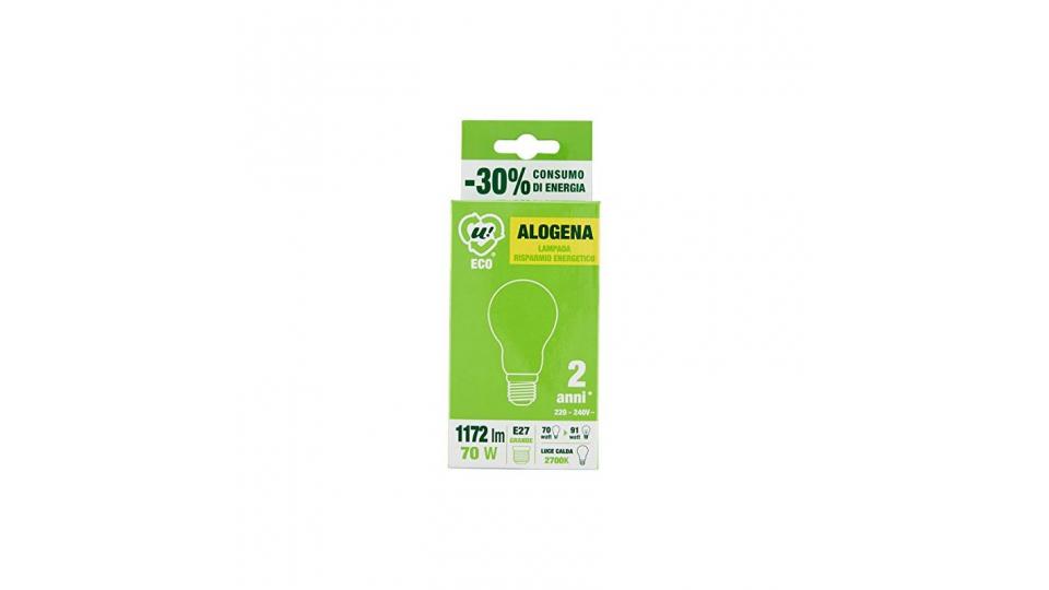 LAMPADA ALOGENA GOCCIA 70W E27 ECO U!