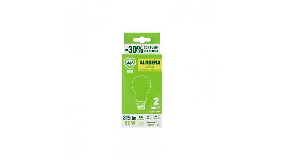 LAMPADA ALOGENA GOCCIA 52W E27 ECO U!