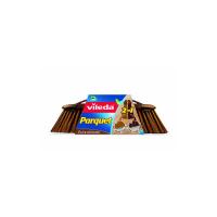 Vileda Scopa 2 In 1 Parquet, Fibre per Polvere e Capelli