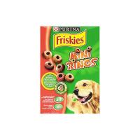 Friskies - Mini Rings, Alimento Complementare per Cani Adulti con l'aggiunta di Manzo, Pollo e Coniglio