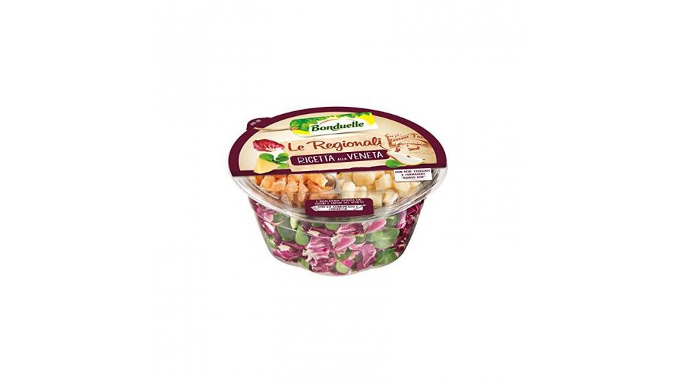 INSALATA PRONTA RICETTA VENETA con pere essiccate e Asiago DOP Bonduelle