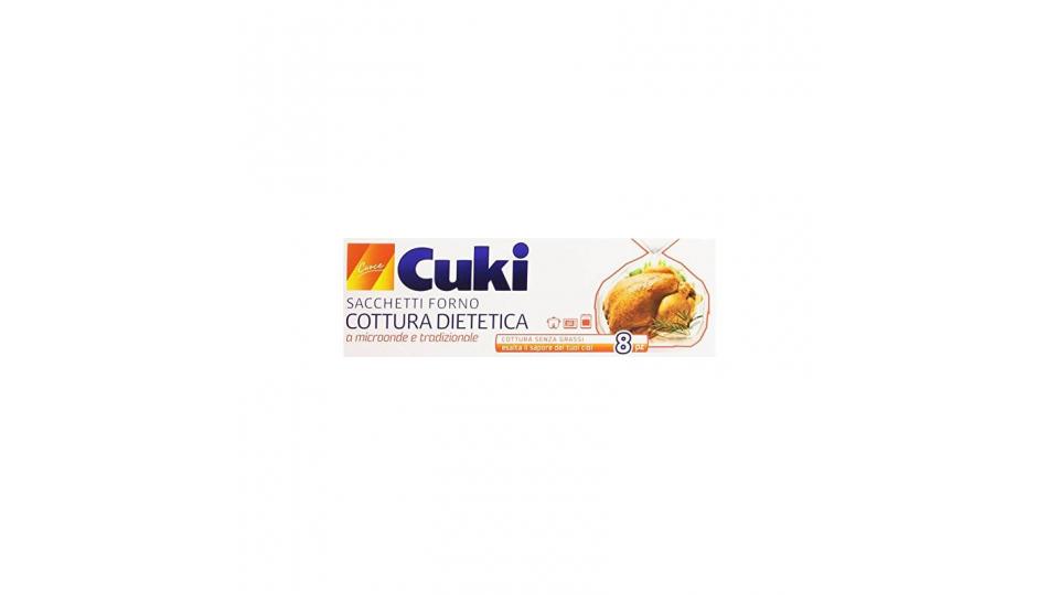 Cuki - Sacchetti forno, Cottura senza Grass, Esalta il Sapore dei Tuoi Cibi