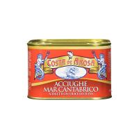 Acciughe del Mar Cantabrico a filetti in olio di oliva "Costa de Arosa"