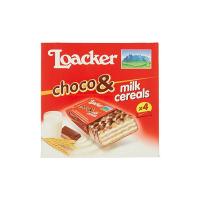Loacker Milk & Cereal Gr.25 (4 Pezzi)