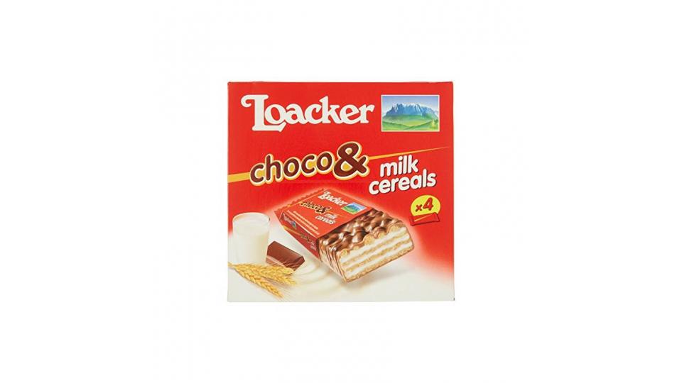 Loacker Milk & Cereal Gr.25 (4 Pezzi)