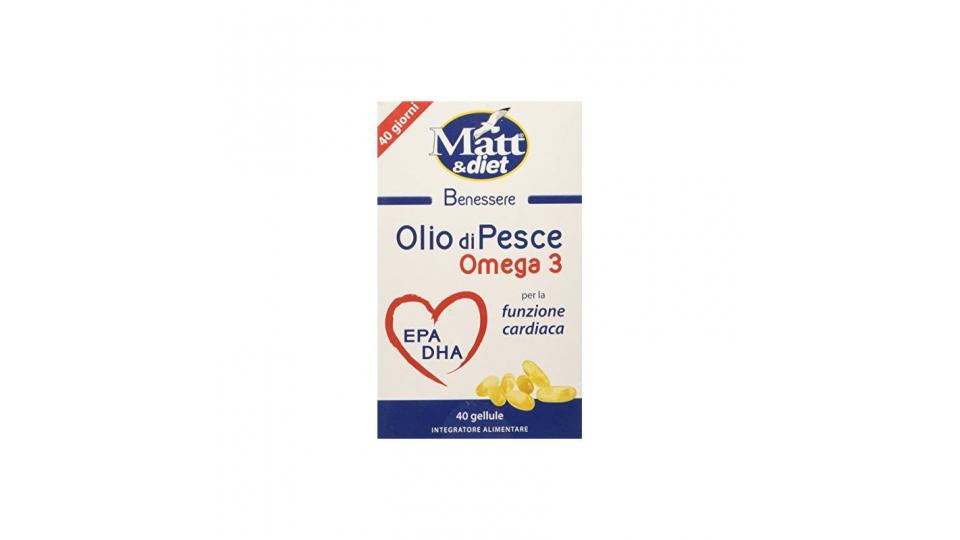 Matt&Diet Olio di Pesce, Omega 3
