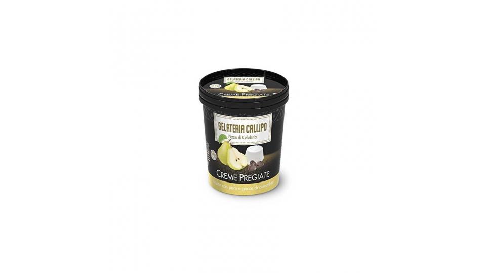 Gelateria Callipo - le Creme Pregiate Ricotta con Pere e Gocce di Cioccolato