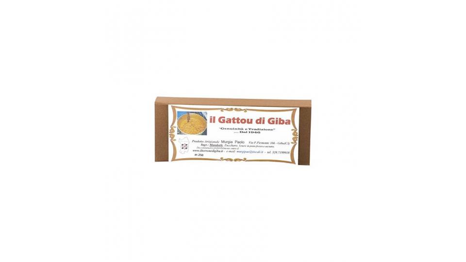 Il Torrone di Giba Gattò de Mendula - Il Croccante di Mandorle Sardo