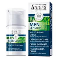 Crema viso idratante ginkgo e bambù Men Sensitiv Lavera