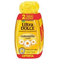 Garnier Ultra Dolce Shampoo all'Estratto di Camomilla e Miele per Capelli Chiari, Senza Parabeni, Estratto Naturale,300 ml [Confezione da 2]
