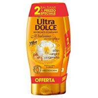 Garnier Ultra Dolce Balsamo Meraviglioso all'Olio d'Argan e di Camelia per Capelli Secchi o Spenti, Senza Parabeni, 250 ml [Confezione da 2]