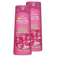 Garnier Fructis Shampoo per Capelli Fini Densi & Corposi per Capelli con Poco Spessore - Confezione da 2 Unità