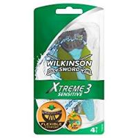 Wilkinson Sword Extreme 3 Sensitive 811273, Pacco da 6 (4 Rasoi + 2 Gratis)