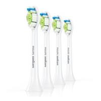 Philips HX6064/07 Sonicare DiamondClean Testina Standard, 4 Pezzi, Bianco