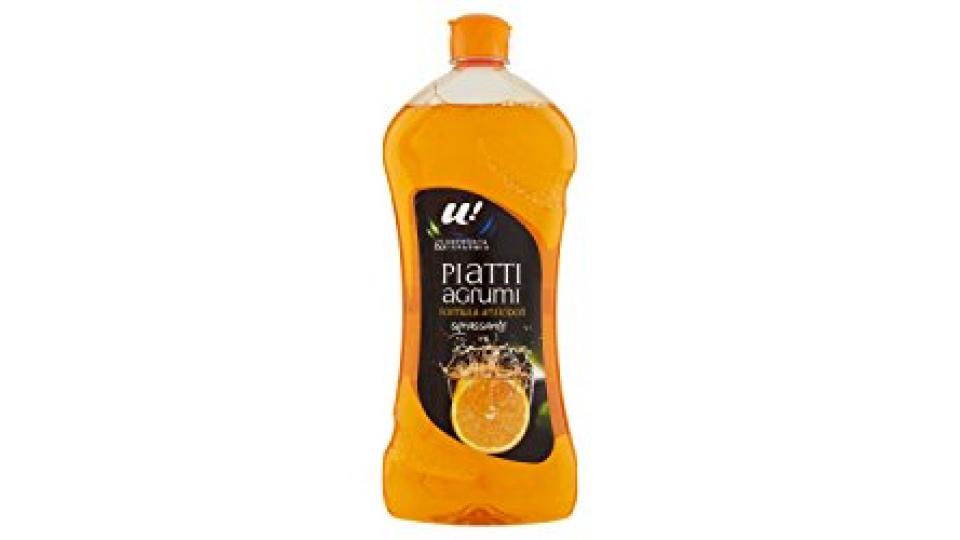 LIQUIDO PIATTI AGRUMI Formula Antiodori Sgrassante U! Confronta&Risparmia