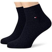 Tommy Hilfiger - Th Men Quarter 2P, Calzini da uomo, Blu (Blau (Dark Navy)), 43/46
