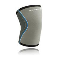 Rehband 7751 Ginocchiera da uomo, Grigio, L