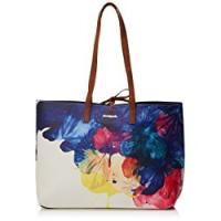 Desigual Bols_corel Seattle Donna Borse a spalla Blu (Negro) 13x29.5x38 cm (B x H x T)