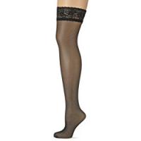 Nur Die - Calze transparenti, donna Nero (Schwarz (schwarz 094)) M/L