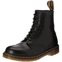 Dr. Martens 1460 Smooth, Stivali Unisex - Adulto, Nero (1460 Smooth 59 Last Black)