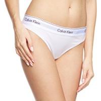 Calvin Klein Underwear, Slip da Donna, Bianco (WHITE 100), S